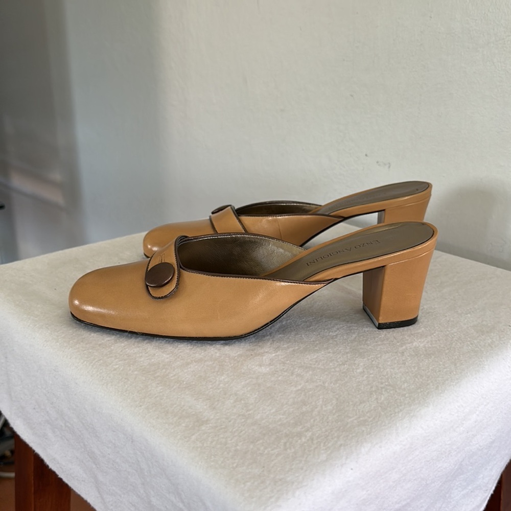 Enzo Angiolini Eadanubd Camel Dark Brown Shoes - Picture 2 of 7